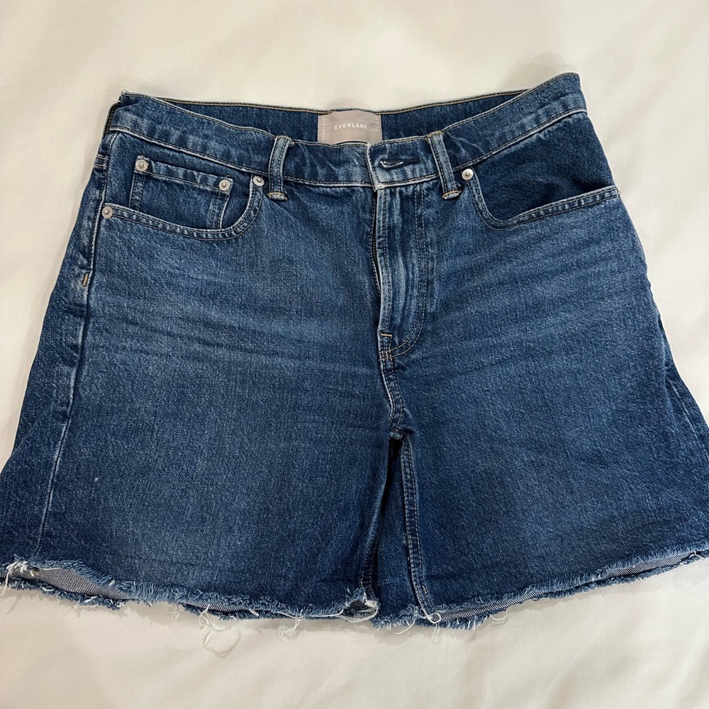 Everlane Blue Denim Shorts
